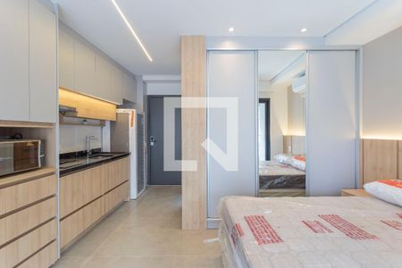 Studio à venda com 31m², 1 quarto e sem vagaSala/Quarto