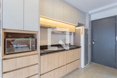 Studio à venda com 31m², 1 quarto e sem vagaCozinha