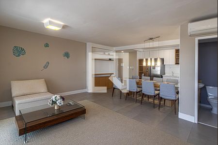 Sala de apartamento para alugar com 2 quartos, 86m² em Vila Gumercindo, São Paulo