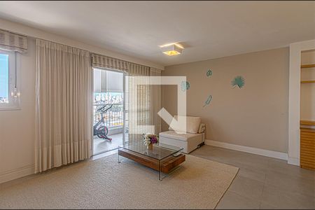 Sala de apartamento para alugar com 2 quartos, 86m² em Vila Gumercindo, São Paulo