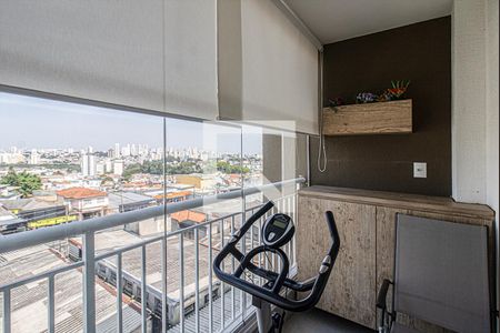 Sacada Sala de apartamento para alugar com 2 quartos, 86m² em Vila Gumercindo, São Paulo