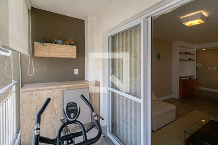 Sacada Sala de apartamento para alugar com 2 quartos, 86m² em Vila Gumercindo, São Paulo