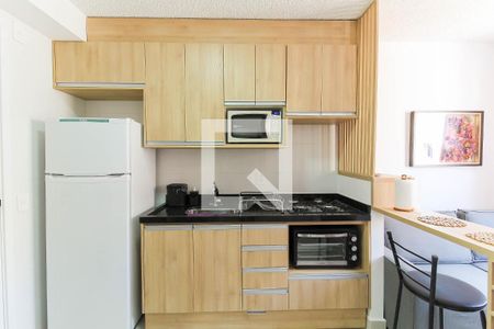 Sala/Cozinha de apartamento para alugar com 2 quartos, 36m² em Brás, São Paulo