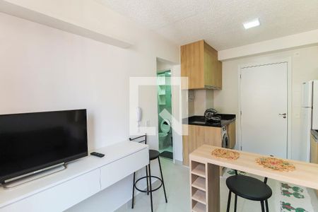 Sala/Cozinha de apartamento para alugar com 2 quartos, 36m² em Brás, São Paulo