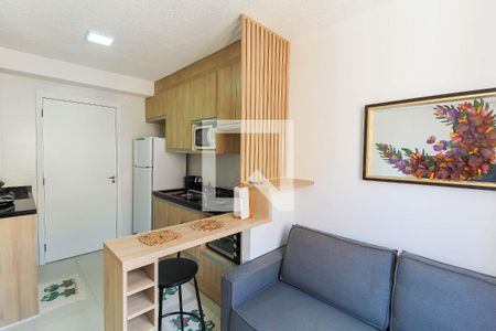 Sala/Cozinha de apartamento para alugar com 2 quartos, 36m² em Brás, São Paulo
