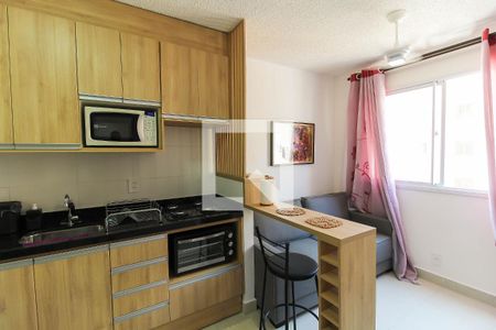 Sala/Cozinha de apartamento para alugar com 2 quartos, 36m² em Brás, São Paulo