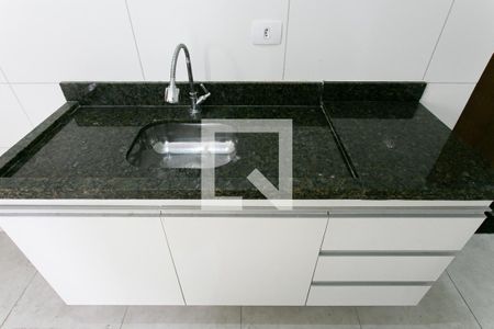 Cozinha de kitnet/studio para alugar com 1 quarto, 40m² em Tatuapé, São Paulo