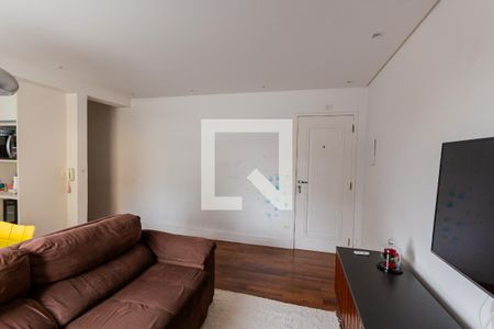 Sala de apartamento à venda com 3 quartos, 80m² em Jardim, Santo André