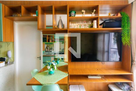 Sala de apartamento à venda com 1 quarto, 28m² em Vila Tolstoi, São Paulo