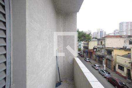 Varanda de kitnet/studio para alugar com 1 quarto, 35m² em Sé, São Paulo