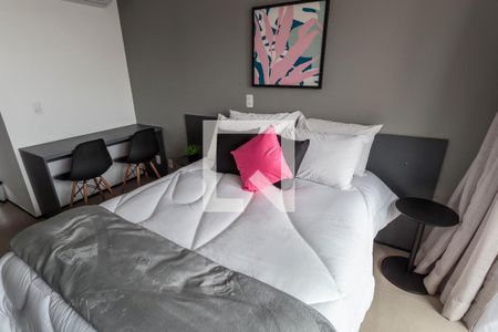 Sala/Quarto de kitnet/studio para alugar com 1 quarto, 25m² em Indianópolis, São Paulo