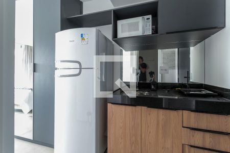 Studio para alugar com 25m², 1 quarto e sem vaga Studio para alugar com 25m², 1 quarto e sem vagaCozinha