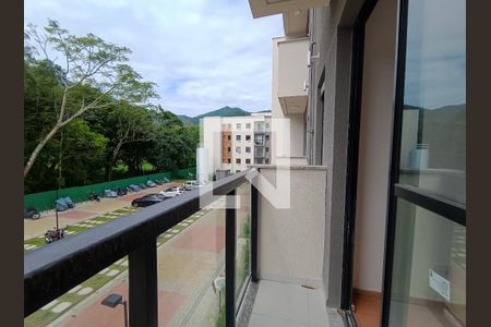 Varanda Sala de apartamento à venda com 2 quartos, 45m² em Vargem Grande, Rio de Janeiro