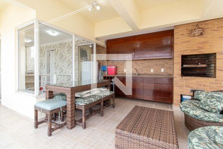 Apartamento à venda com 153m², 2 quartos e 2 vagasChurrasqueira da cobertura