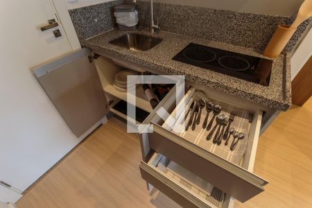 Studio para alugar com 27m², 1 quarto e sem vagaCozinha