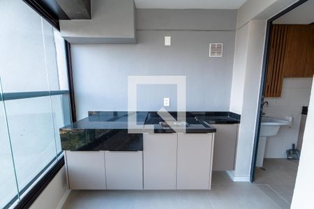 Varanda da Sala/Cozinha de apartamento à venda com 2 quartos, 75m² em Alphaville Industrial, Barueri