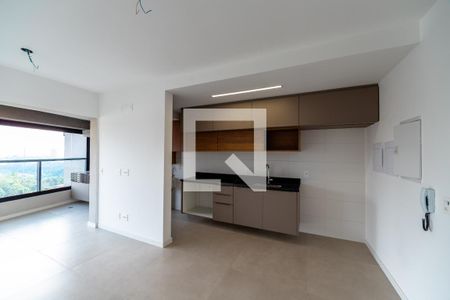 Sala/Cozinha de apartamento à venda com 2 quartos, 75m² em Alphaville Industrial, Barueri