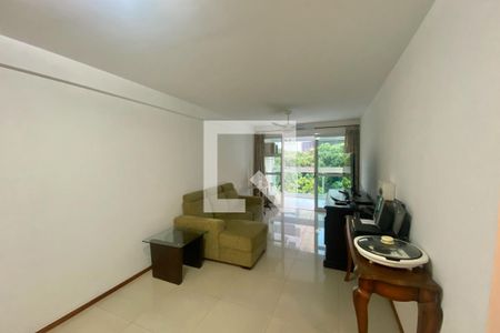 Sala de apartamento para alugar com 3 quartos, 103m² em Humaitá, Rio de Janeiro