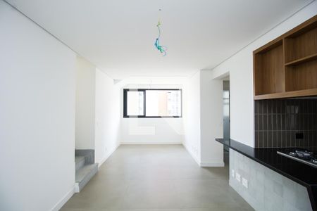 Sala de apartamento à venda com 2 quartos, 127m² em Santo Antônio, Belo Horizonte