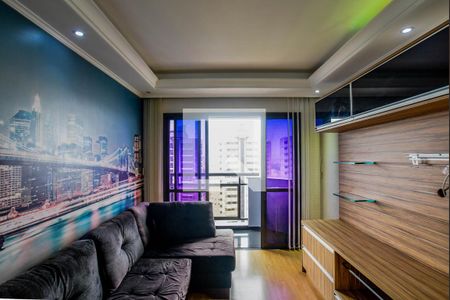 Sala de apartamento à venda com 2 quartos, 84m² em Vila Curuçá, Santo André