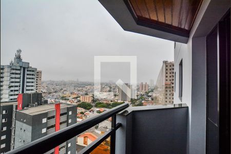 Varanda da Sala de apartamento à venda com 2 quartos, 84m² em Vila Curuçá, Santo André