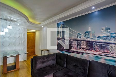 Sala de apartamento à venda com 2 quartos, 84m² em Vila Curuçá, Santo André