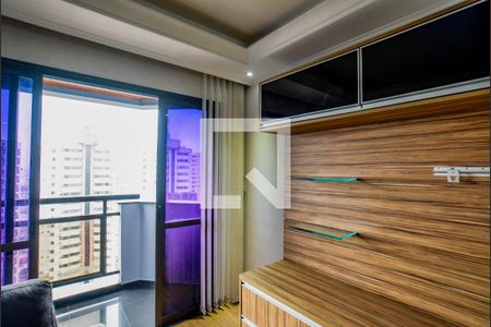 Sala de apartamento à venda com 2 quartos, 84m² em Vila Curuçá, Santo André