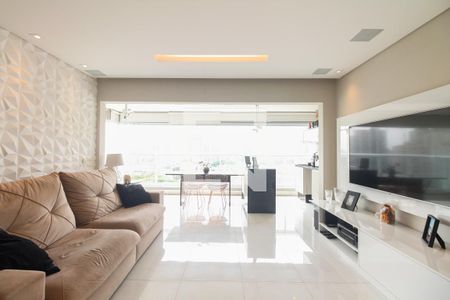 Sala  de apartamento à venda com 3 quartos, 126m² em Tatuapé, São Paulo