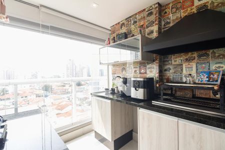 Varanda Gourmet  de apartamento à venda com 3 quartos, 126m² em Tatuapé, São Paulo