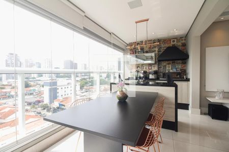Varanda Gourmet  de apartamento à venda com 3 quartos, 126m² em Tatuapé, São Paulo