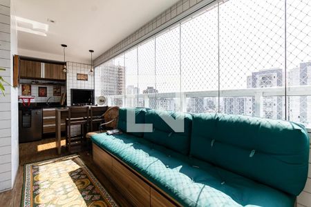 Apartamento à venda com 136m², 3 quartos e 2 vagasVaranda