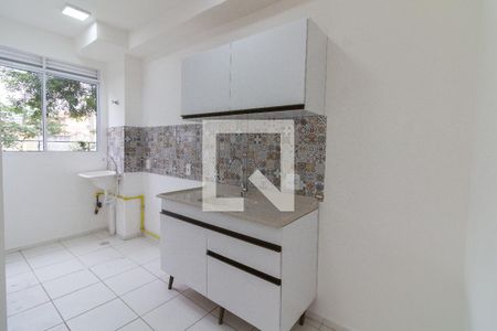 Cozinha  de apartamento para alugar com 1 quarto, 43m² em Jardim Boa Vista (zona Oeste), Osasco