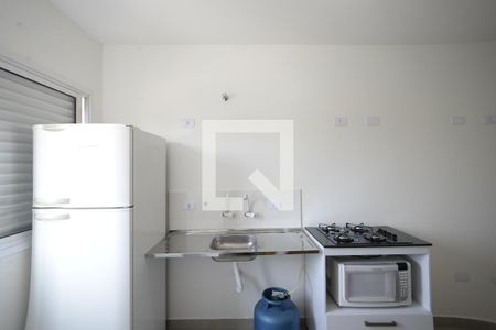 Cozinha de kitnet/studio para alugar com 1 quarto, 25m² em Vila Santo Estefano, São Paulo