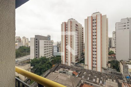 Studio à venda com 27m², 1 quarto e sem vagaVaranda