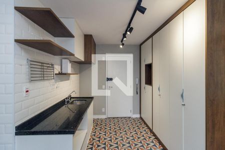 Studio à venda com 27m², 1 quarto e sem vagaCozinha