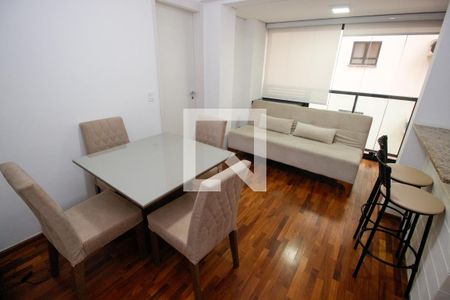 Sala de apartamento à venda com 1 quarto, 35m² em Campo Belo, São Paulo