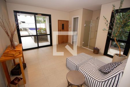 Apartamento à venda com 35m², 1 quarto e 1 vagaSaúna