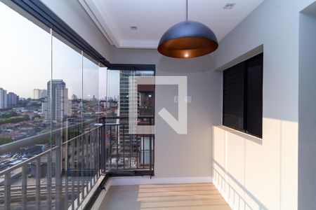 Varanda gourmet de apartamento para alugar com 2 quartos, 66m² em Jardim Independência (são Paulo), São Paulo