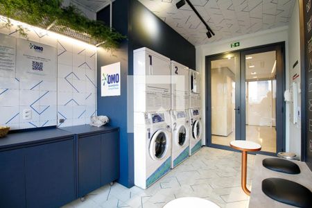 Studio para alugar com 22m², 1 quarto e sem vaga Studio para alugar com 22m², 1 quarto e sem vagaÁrea Comum - Lavanderia