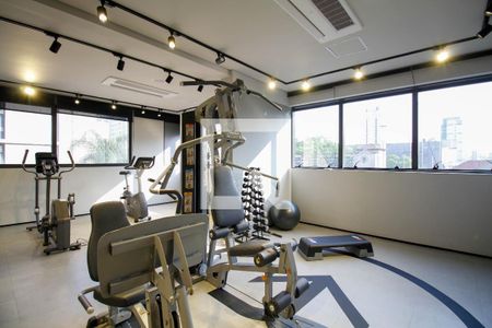 Studio para alugar com 22m², 1 quarto e sem vaga Studio para alugar com 22m², 1 quarto e sem vagaÁrea Comum - Academia