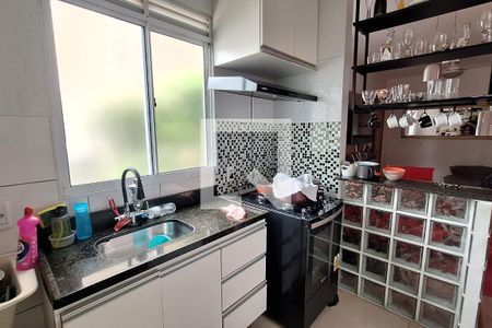 Cozinha e Área de Serviço de casa para alugar com 2 quartos, 43m² em Jardim Primavera, Duque de Caxias