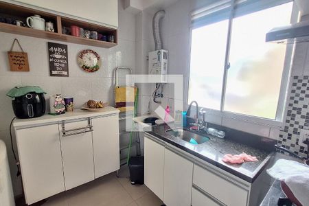 Cozinha e Área de Serviço de casa para alugar com 2 quartos, 43m² em Jardim Primavera, Duque de Caxias