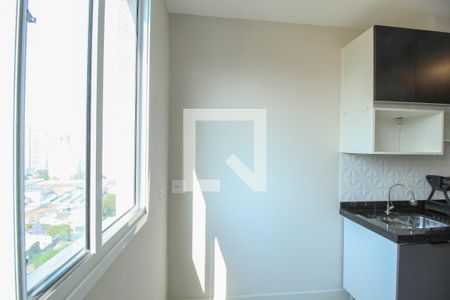 Sala/Cozinha de apartamento para alugar com 1 quarto, 24m² em Belenzinho, São Paulo