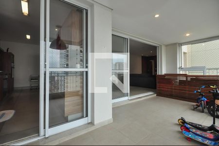 Varanda de apartamento à venda com 3 quartos, 142m² em Vila Andrade, São Paulo