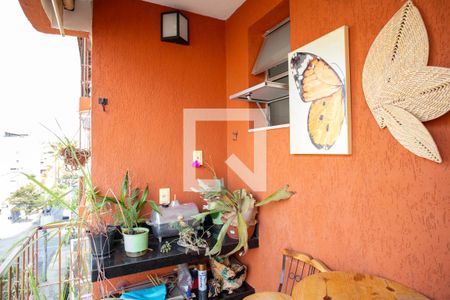 Varanda da Sala de apartamento à venda com 2 quartos, 70m² em Cidade Nova, Belo Horizonte