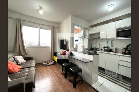 Sala de apartamento para alugar com 2 quartos, 41m² em Americanópolis, São Paulo