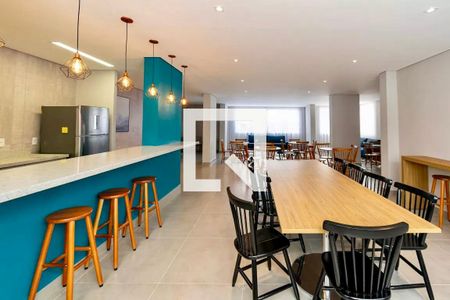 Apartamento para alugar com 41m², 2 quartos e sem vagaÁrea comum - Salão de festas