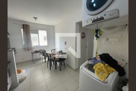 Sala/Cozinha de apartamento à venda com 2 quartos, 32m² em Jardim Celeste, São Paulo