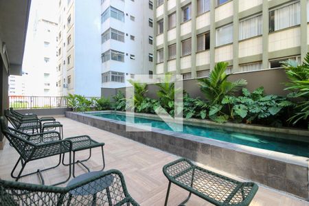 Área comum de apartamento à venda com 1 quarto, 25m² em Jardim Paulista, São Paulo