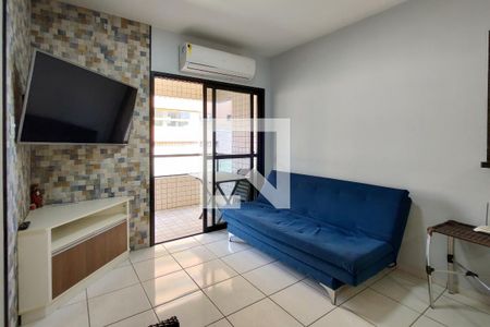 Sala de apartamento para alugar com 2 quartos, 73m² em Aviação, Praia Grande